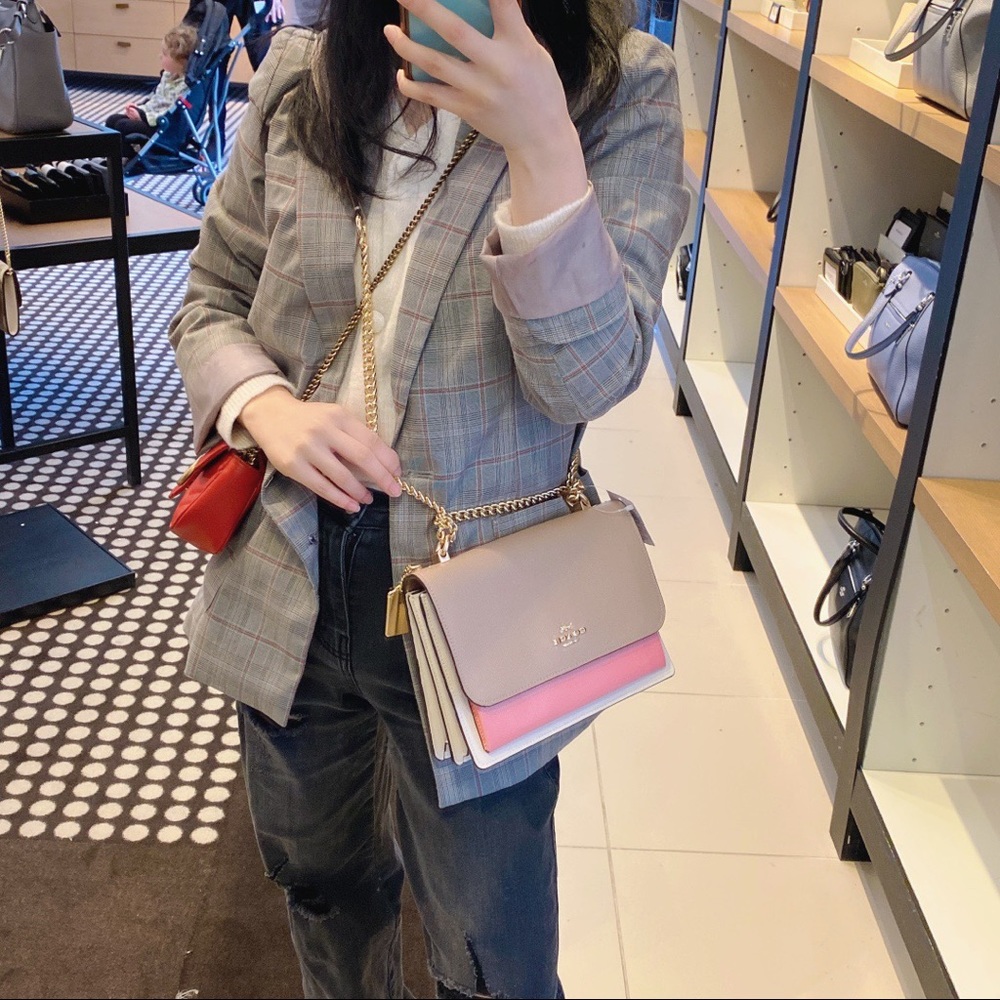 Coach Klare Crossbody In Colorblock - Picture 8 of 9